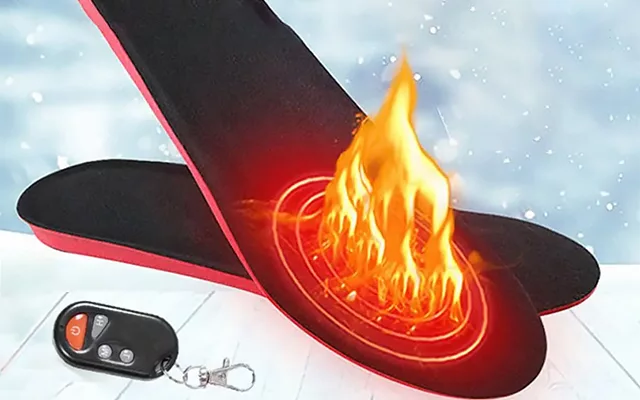 Heated Socks Alternative Insoles Remote Controlled 40 to 65 Degrees
