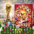 Advent Calendar Soccer Themed with Football Rings and Whistles for Kids