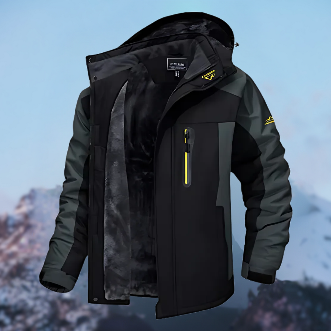 Mens Winter Jackets Hooded Water Repellent Insulated from L to 5XL