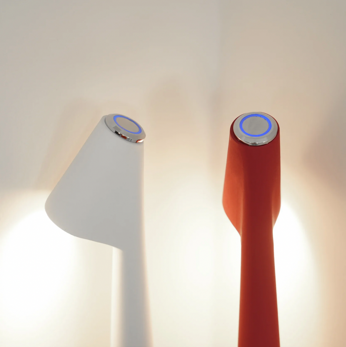 Cordless Table Lamp LED Rechargeable Reading Lamp with Touch Dimming in Two Heights