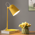 Nordic Table Lamp Desk Lamp Adjustable Reading Lamp with Rotating Shade and E27 Base
