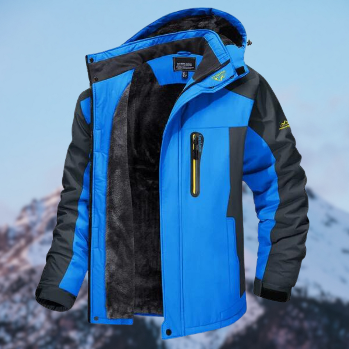 Mens Winter Jackets Hooded Water Repellent Insulated from L to 5XL