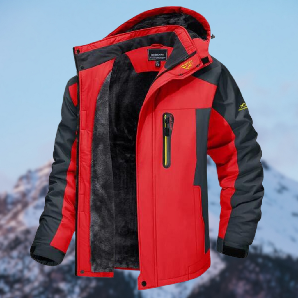 Mens Winter Jackets Hooded Water Repellent Insulated from L to 5XL