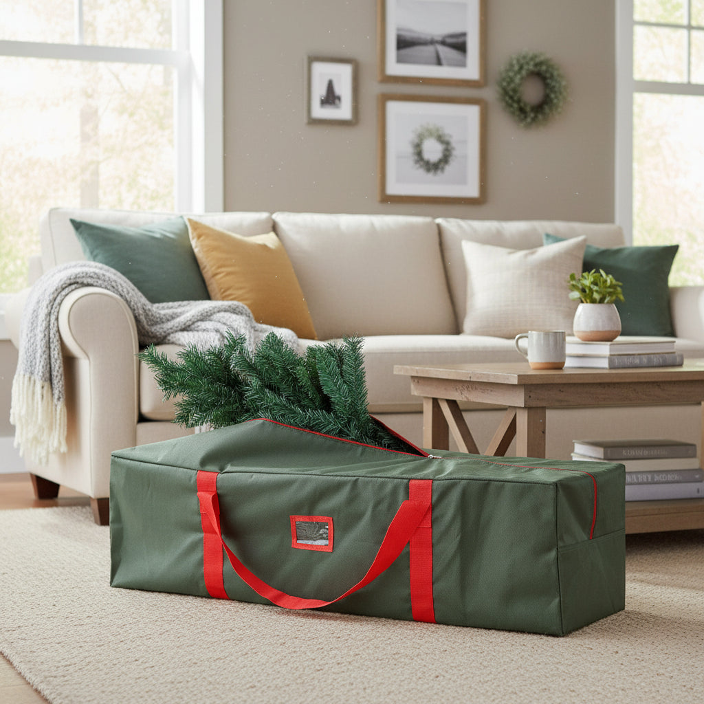 Christmas Tree Bag Storage in 1680D Oxford Fabric Rated to 100 kg