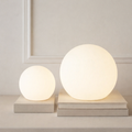 Cordless Table Lamp LED Rechargeable Moon Lamp with 16 Colors and Remote Control