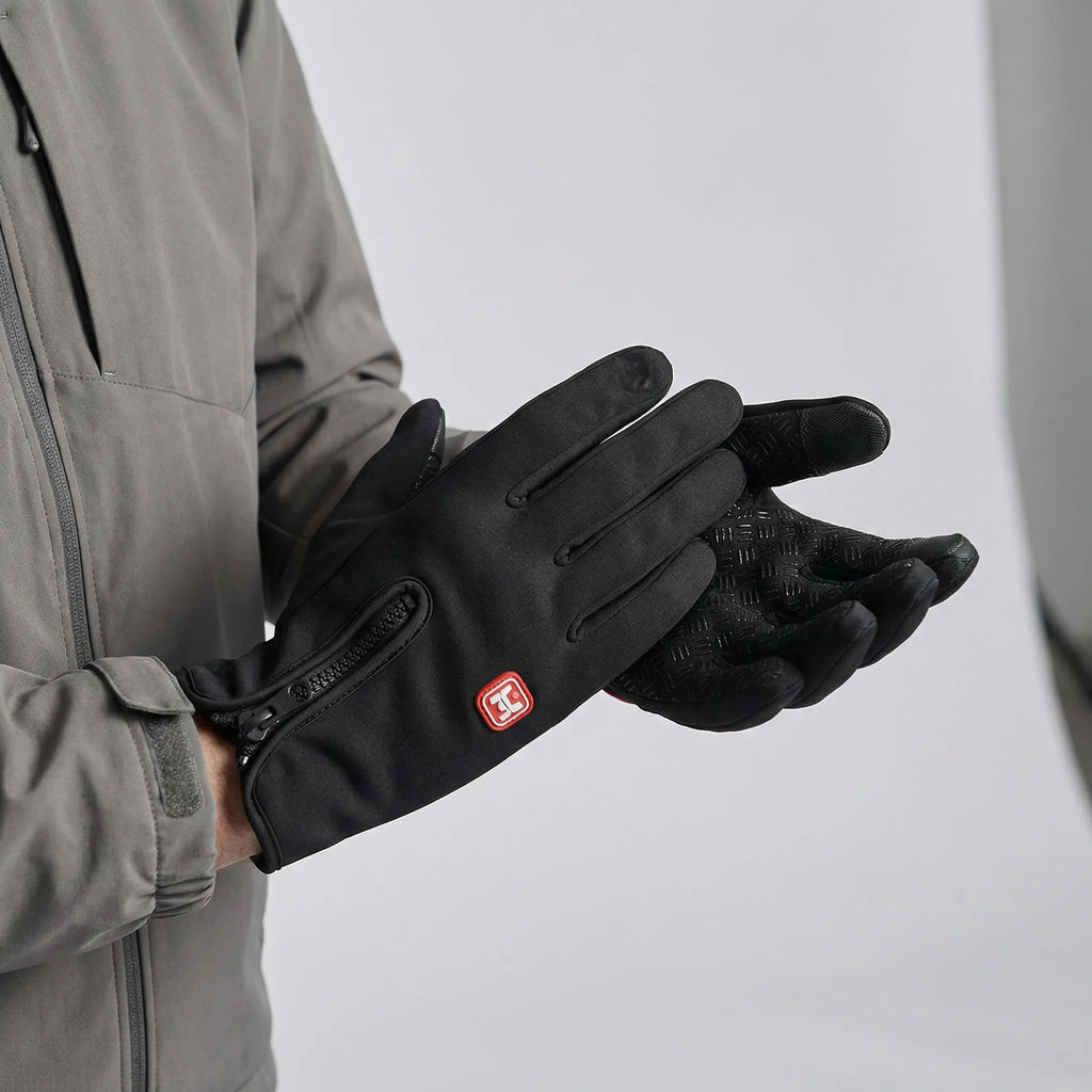 Heated Gloves USB Slim with Plates on the Back of Hand and Grip Palm