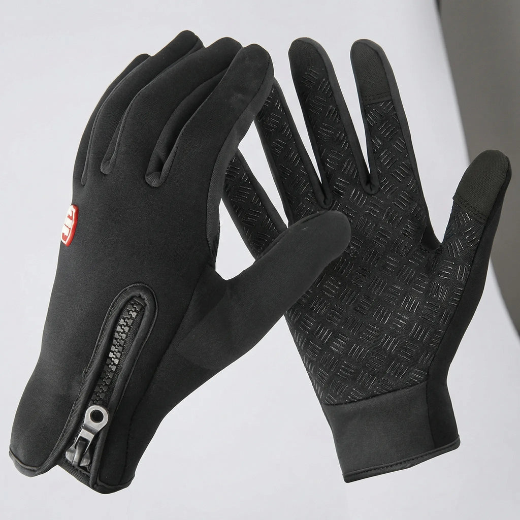 Heated Gloves USB Slim with Plates on the Back of Hand and Grip Palm