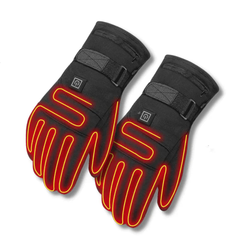 Heated Gloves Rechargeable Waterproof with Three Temperature Settings