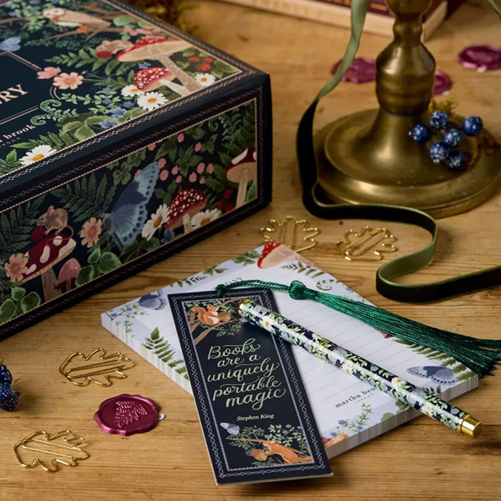 Advent Calendar Stationery with 24 Compartments of Pens Cards and Supplies