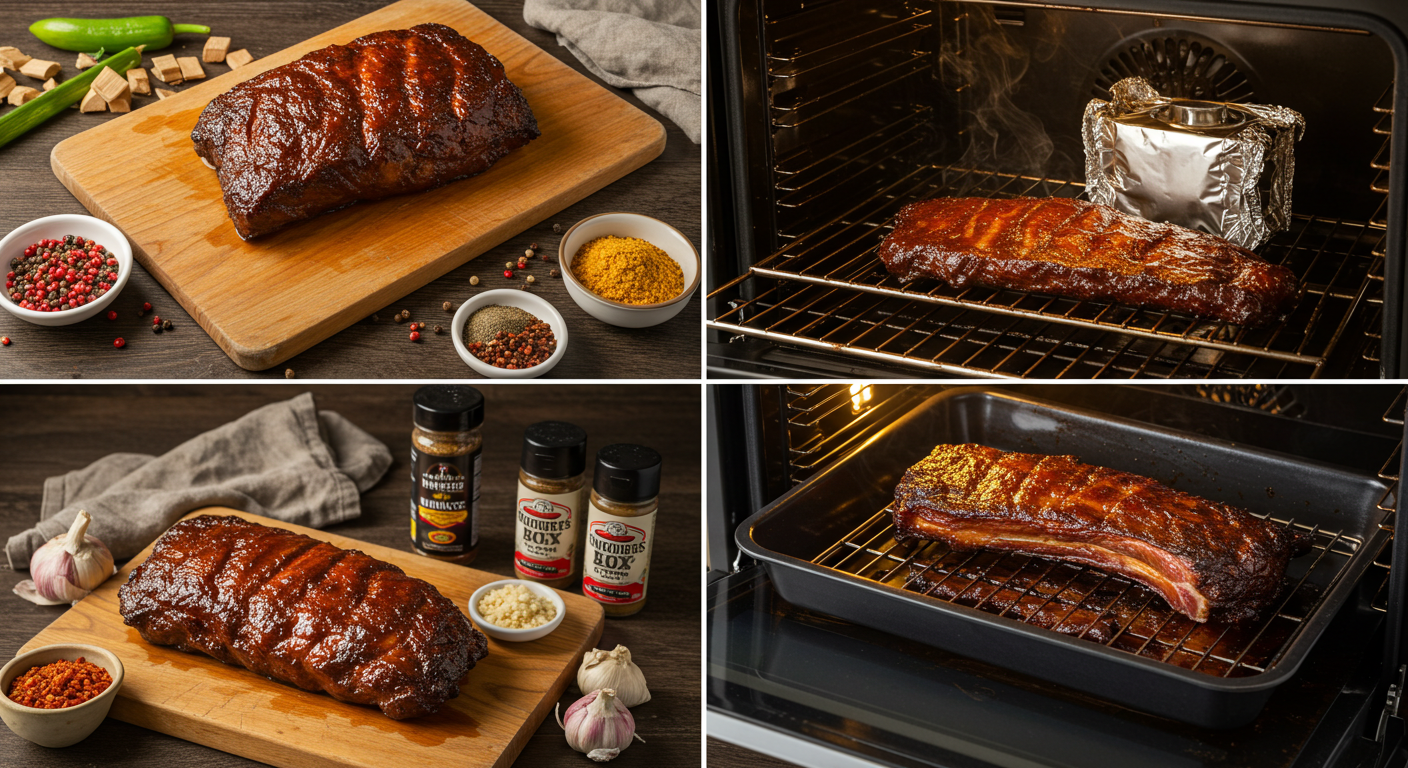 Achieving the Smoky Flavor in Oven Barbecue