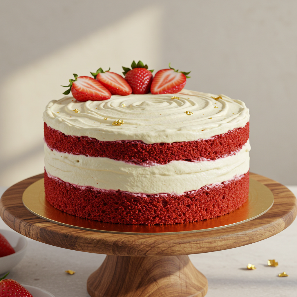 Bake a Perfect, Delicious Redvelvet Cake