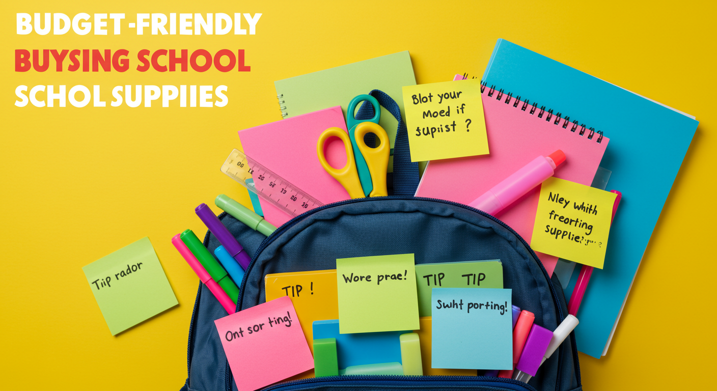 Budget-Friendly Tips for Buying School Supplies