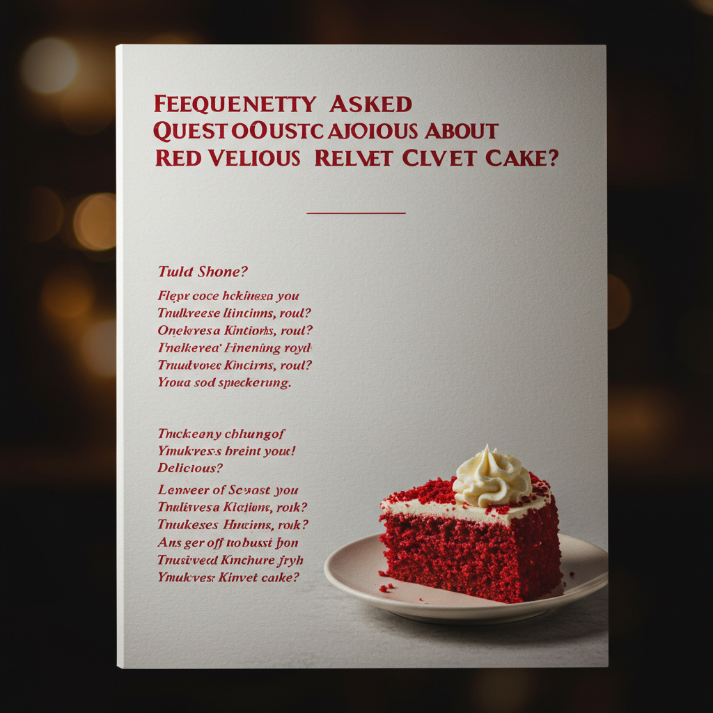 Frequently Asked Questions About Delicious Redvelvet Cake