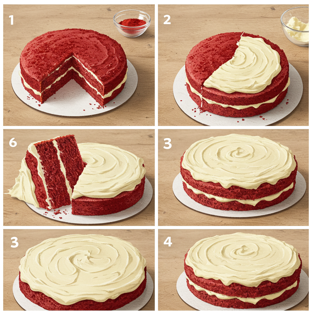 Step-by-Step: Baking Your Delicious Redvelvet Cake