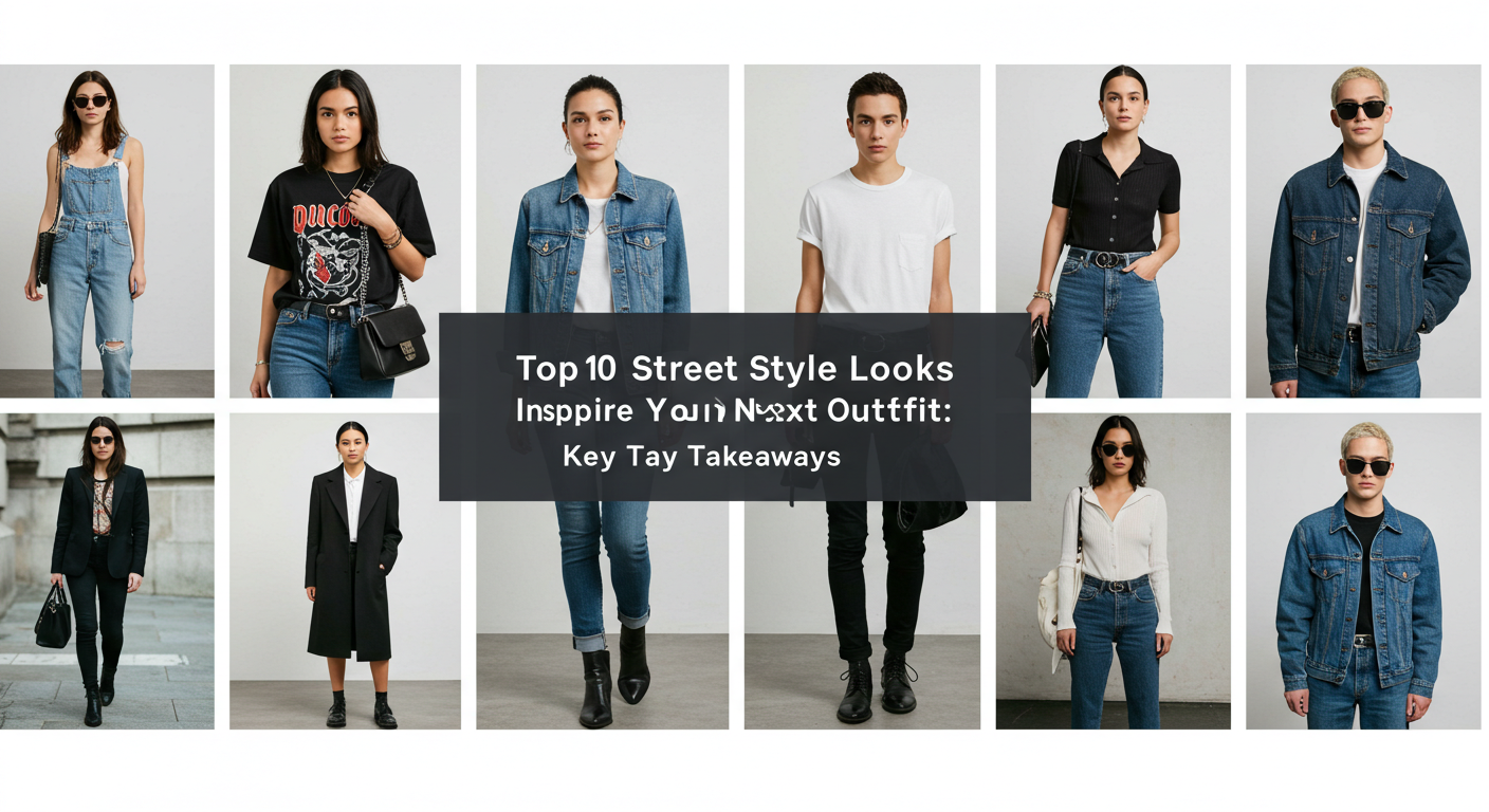 Top 10 Street Style Looks to Inspire Your Next Outfit: Key Takeaways